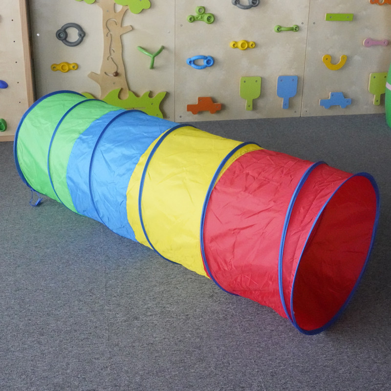 幼儿园儿童感统训练训练器器材阳光隧道爬行彩虹感统训练器材