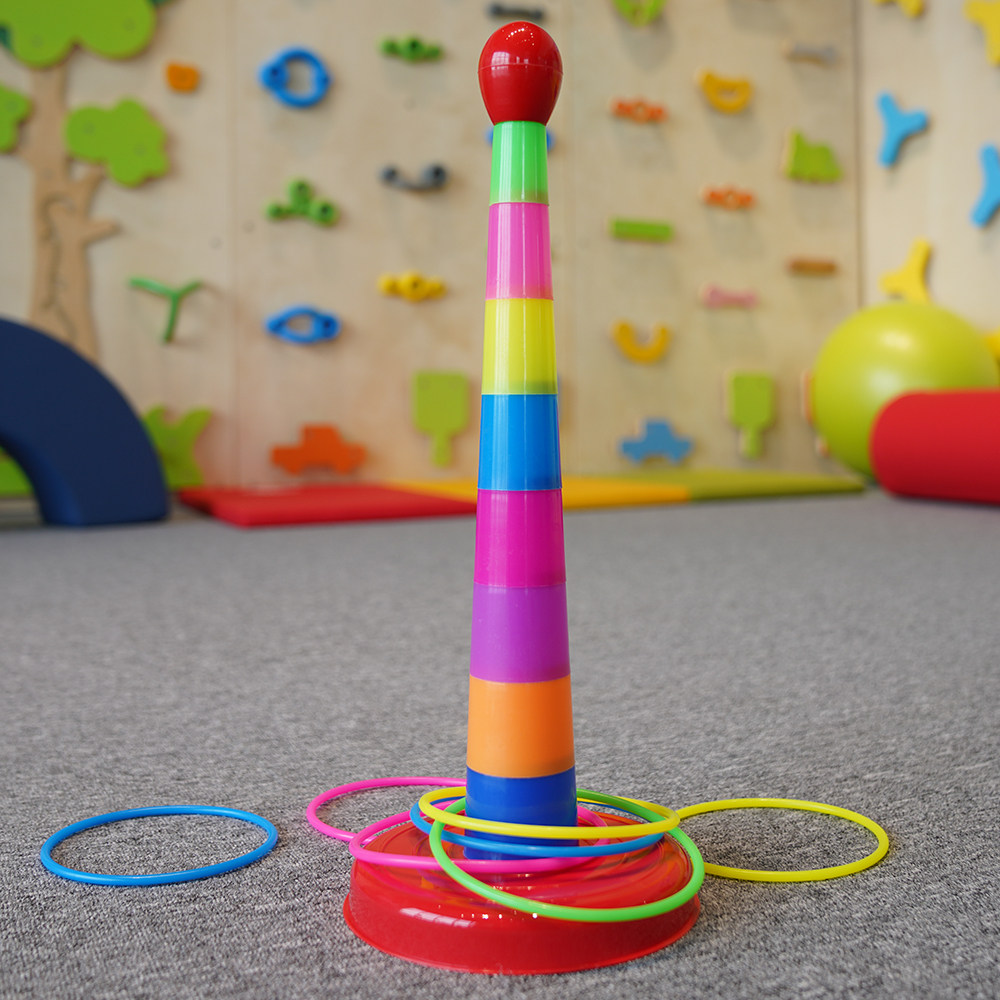 大象套圈环专注力早教儿童益智感统训练器材运动圈圈家用户外玩具