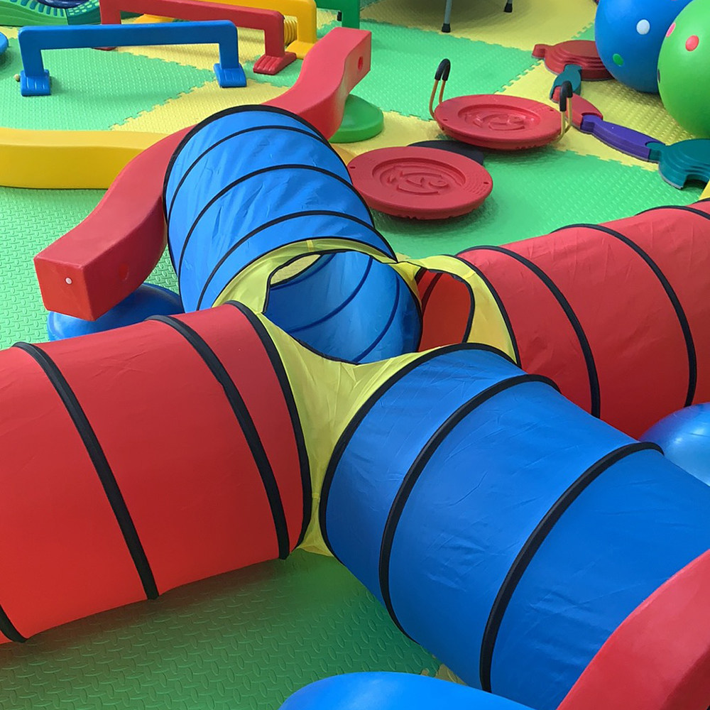 彩虹阳光隧道儿童感统训练训练器器材平衡爬行体能感统训练器材