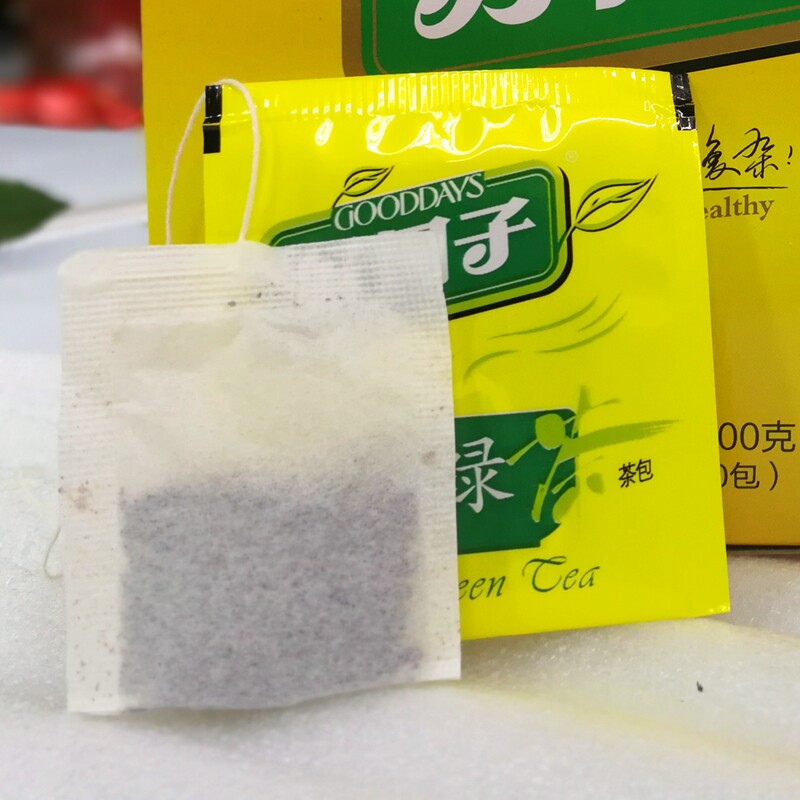 13年老店绿茶包袋纸包茶叶小袋酒店饭店家庭代用