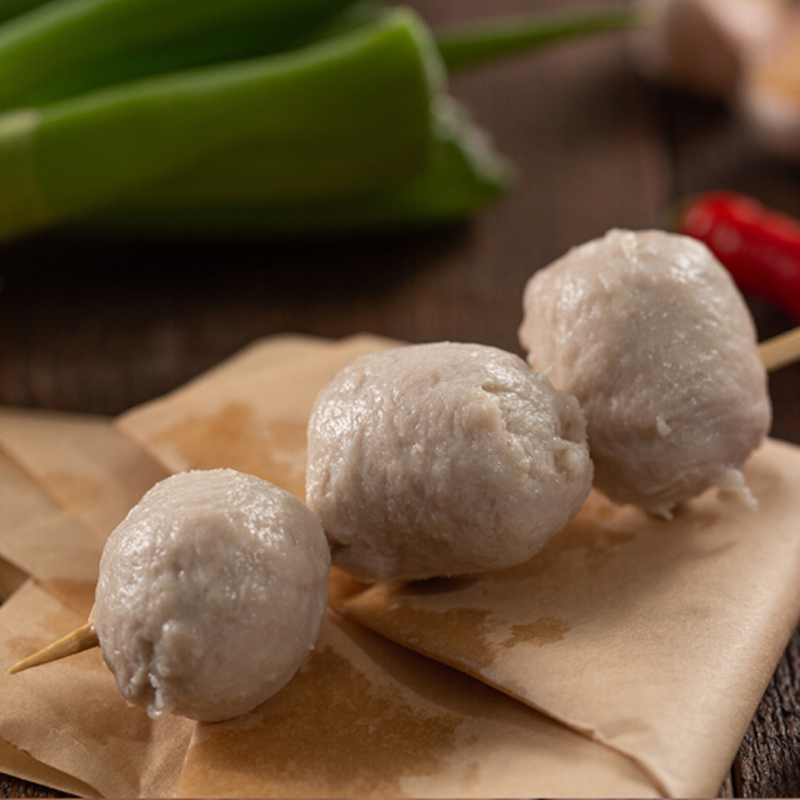 桂冠110g贡丸火锅豆捞食材配料麻辣烫烧烤家庭牛丸