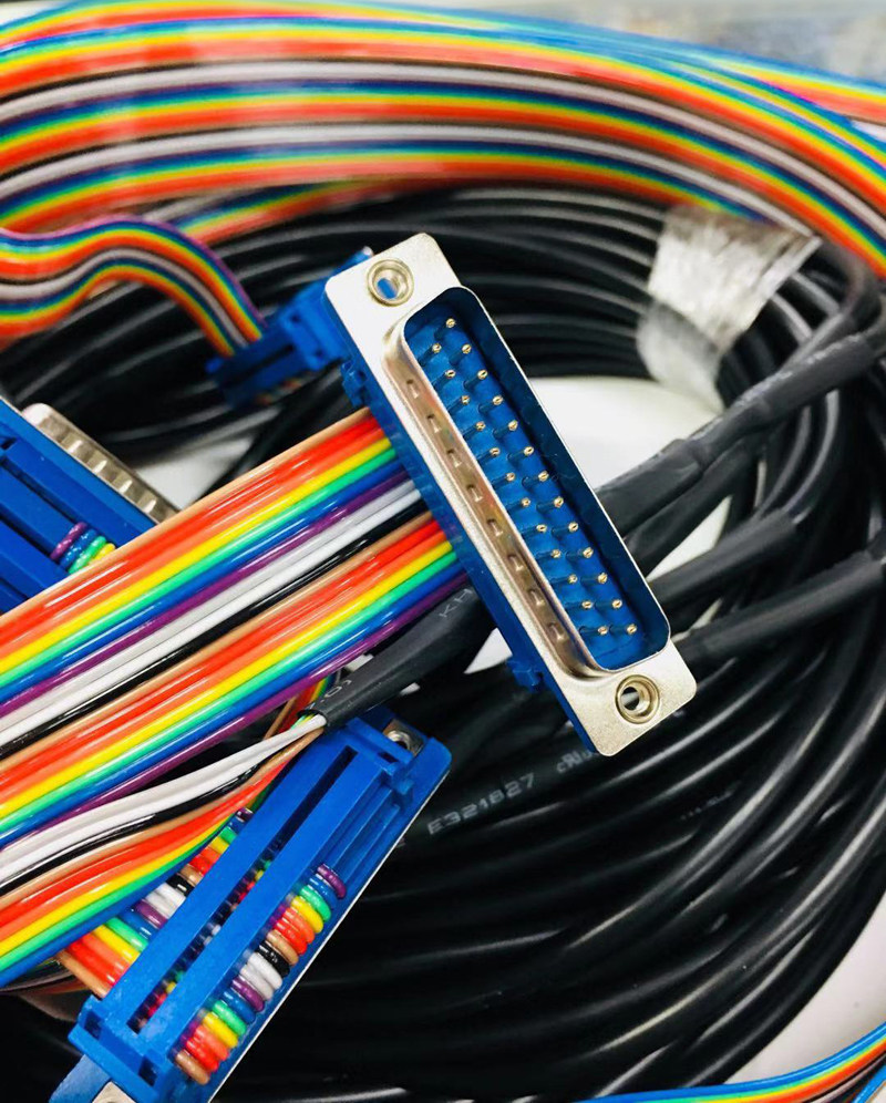 杜邦排线数据线牛角压线线头db设备连接线各种杜邦线