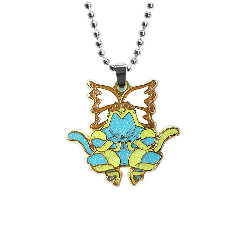 leon karssen 蓝污猫 medit8 pendant 蝴蝶瑜伽吊坠项链 现货