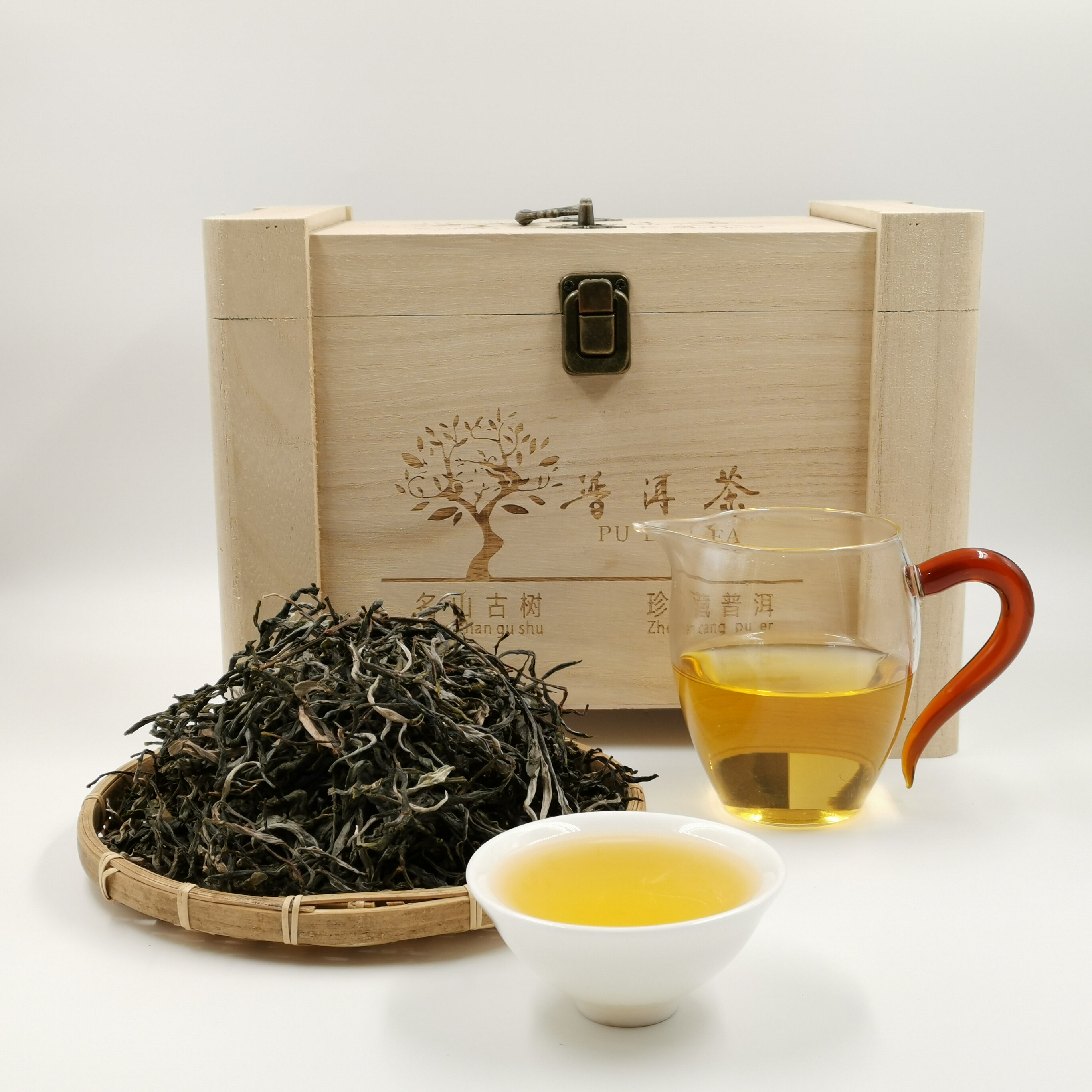 云南南普茶农自产自销2020年巴达山章朗古树生茶散茶普洱