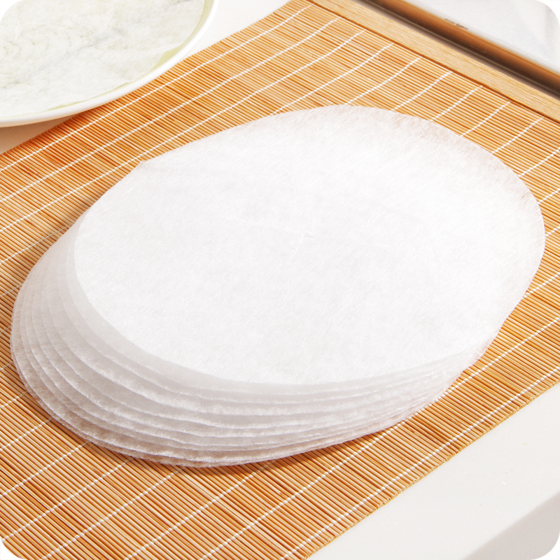 厨房煮汤煲汤吸油纸 健康烹饪工具食品吸油棉滤油纸12片直径20cm