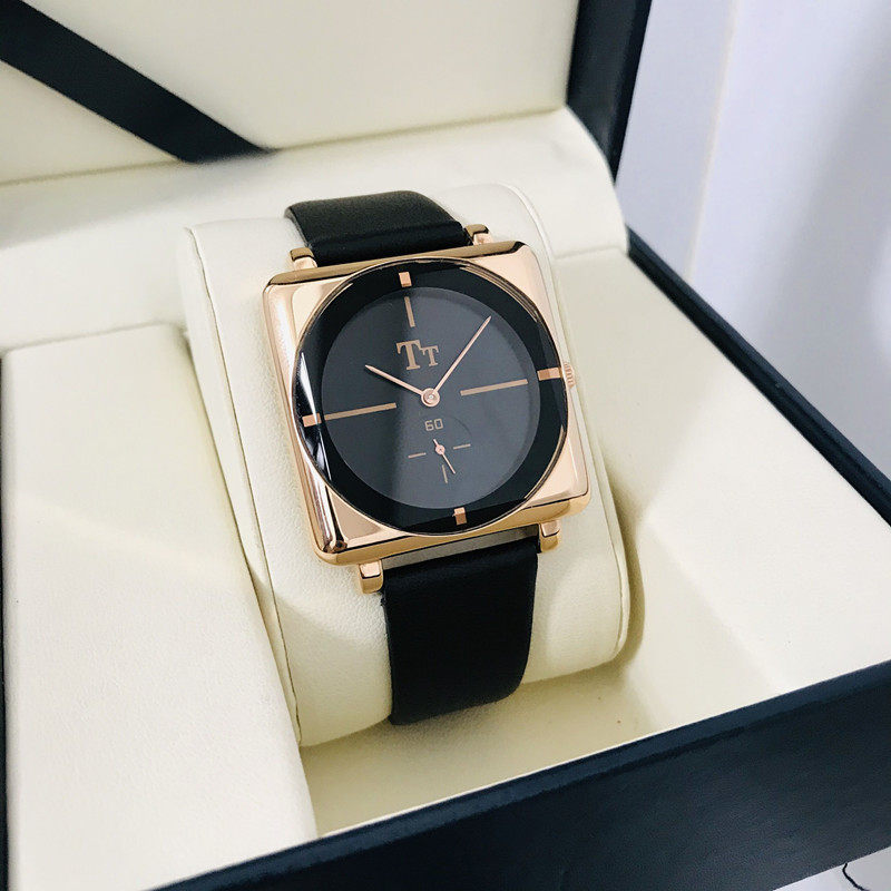 手表韩国tt方形女韩版休闲表盘中性防水抖音国产腕表
