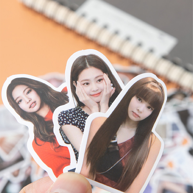 手帐贴纸blackpink团体jennie金智周边手机相册日记贴纸