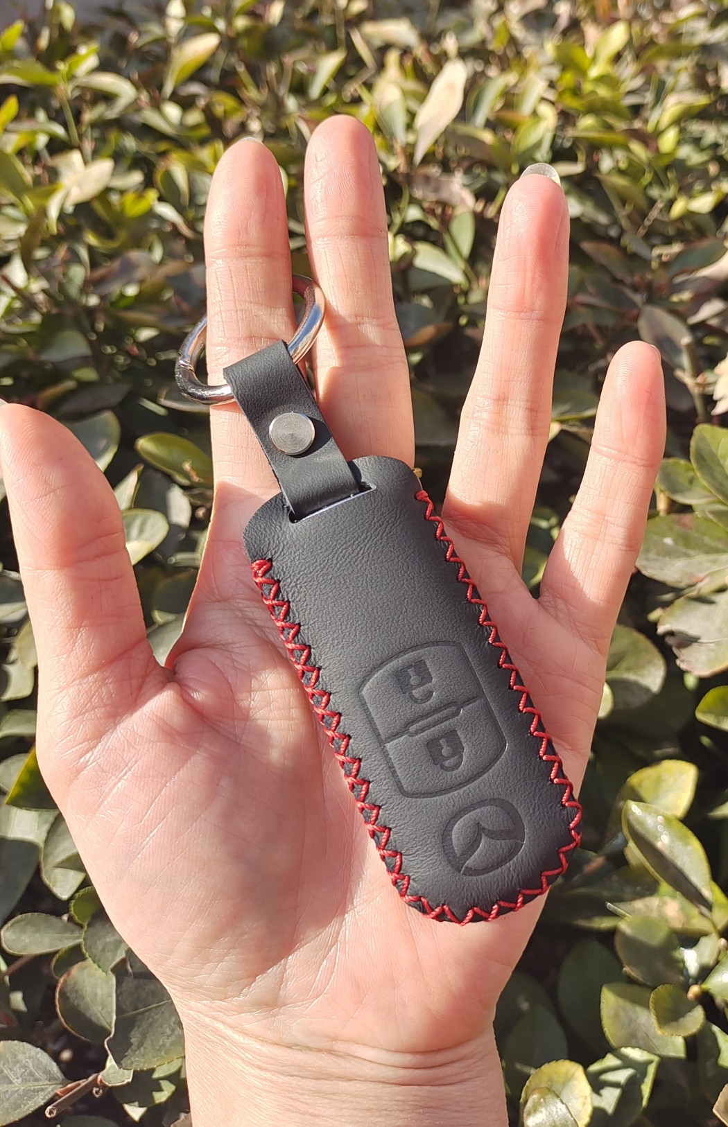 真皮马自达钥匙手工cx5cx4昂克赛拉阿特钥匙包保护套车用钥匙包