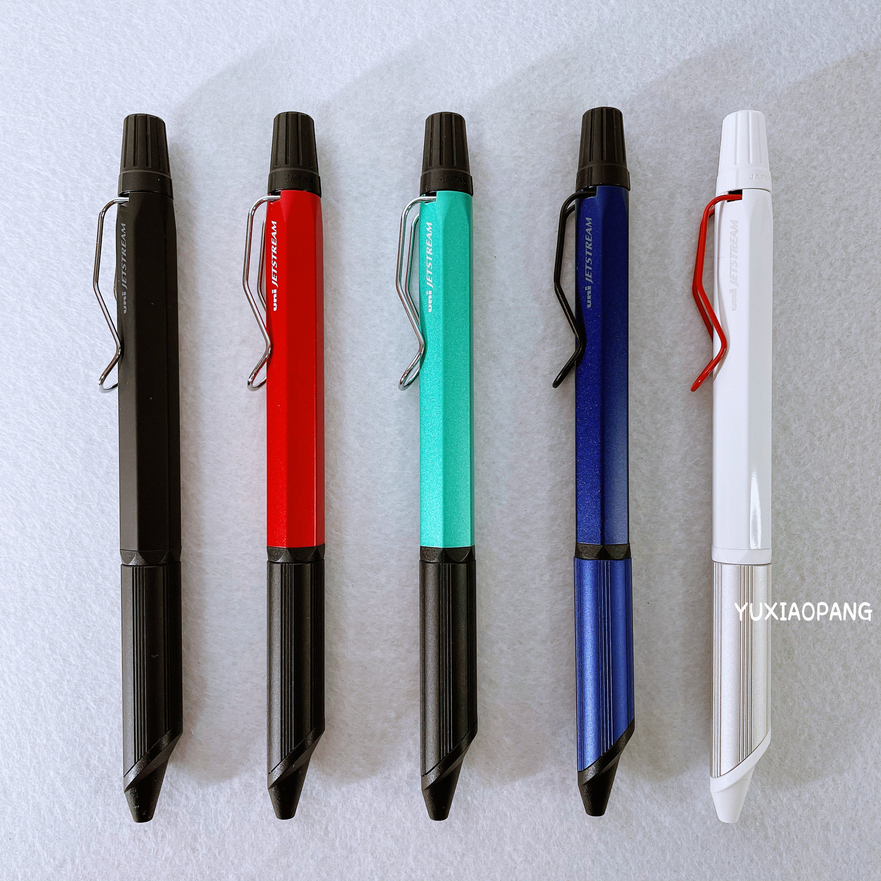 限定定色黑科技日本三菱jetstreamedge3圆珠笔中油油笔圆珠笔