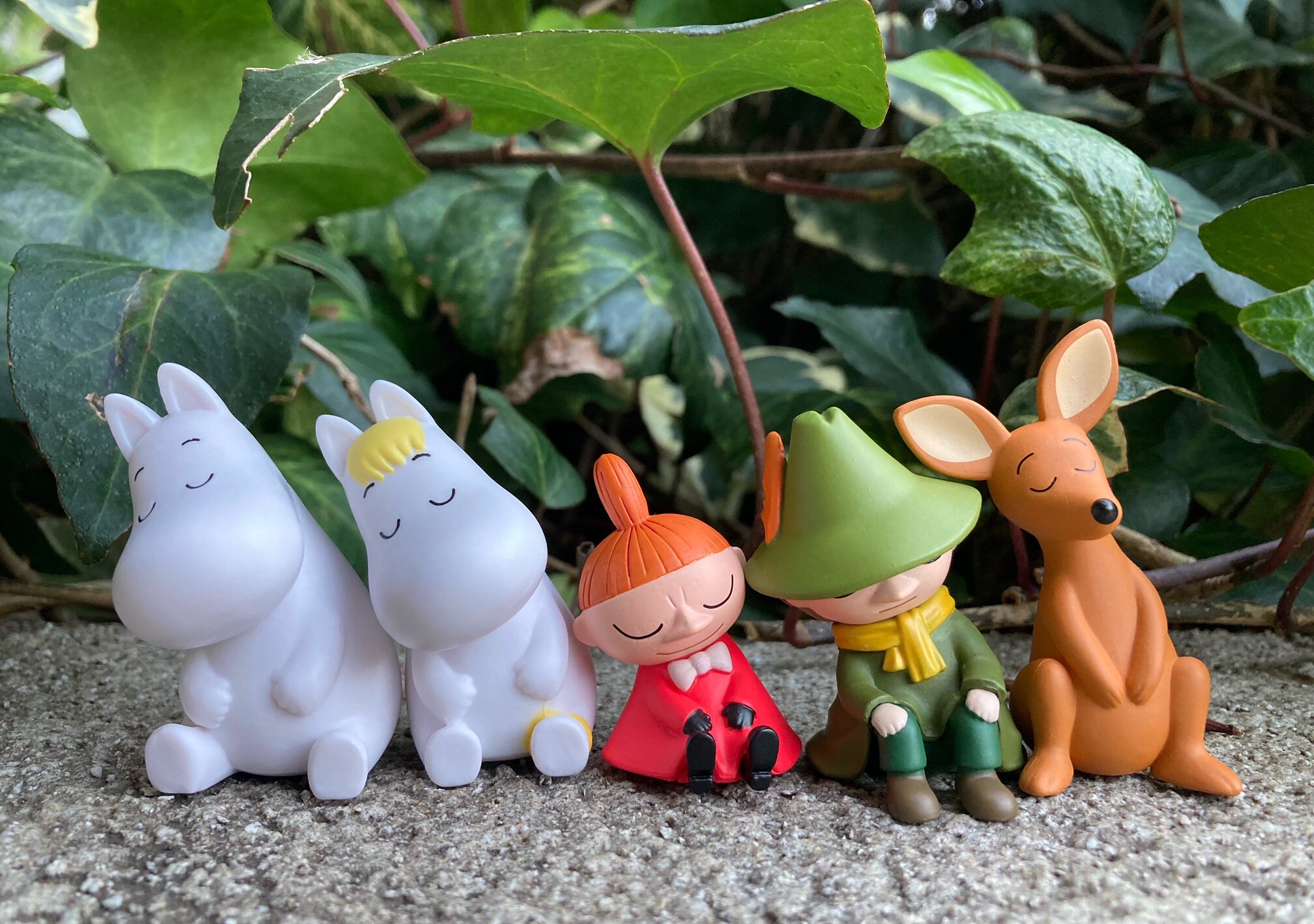 姆明日本takaratomy正版扭蛋卡通卡通人人物摆件盒蛋