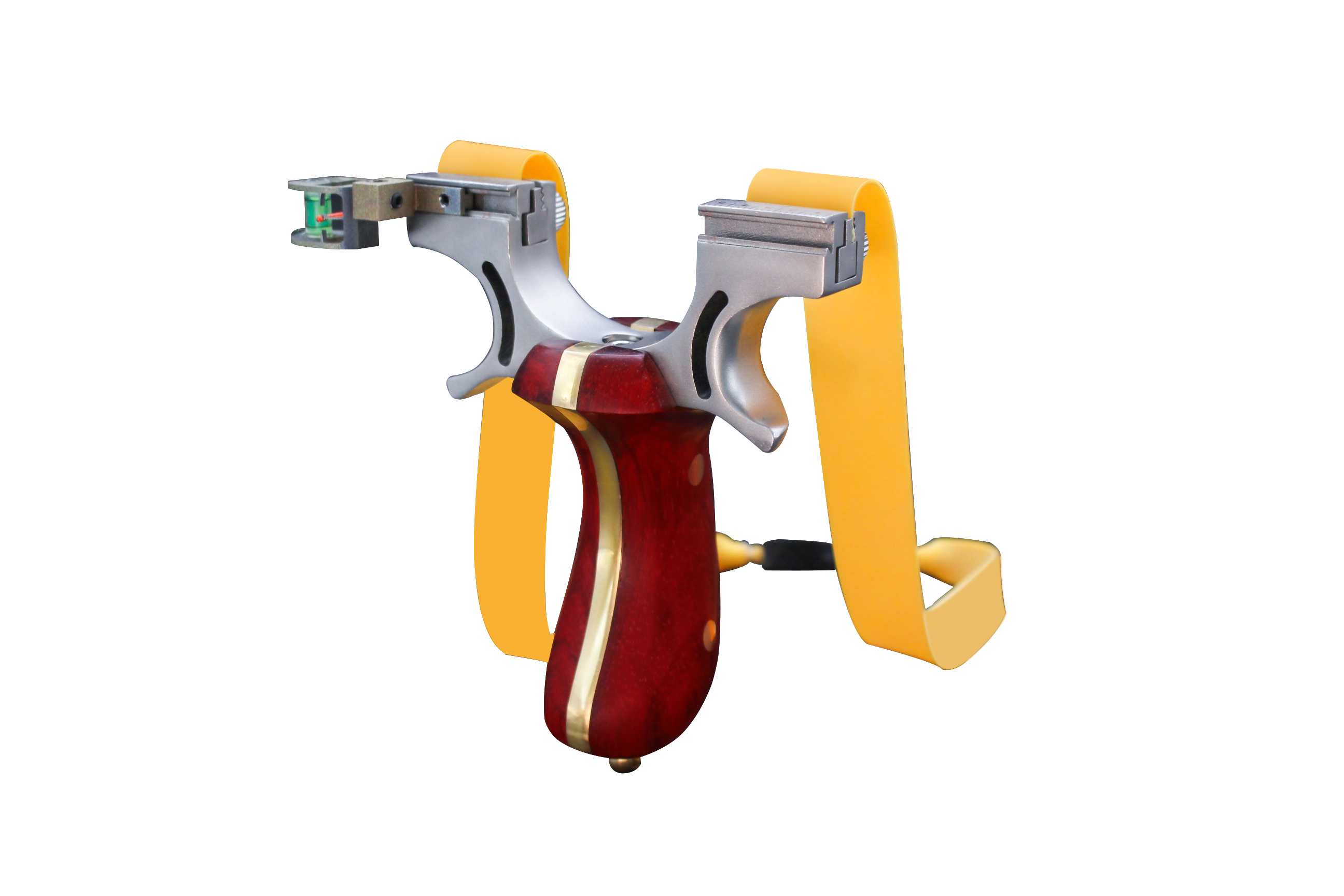 情谊兄弟户外高精度扁皮竞技不锈钢弹弓高品质大象无极98k大威力