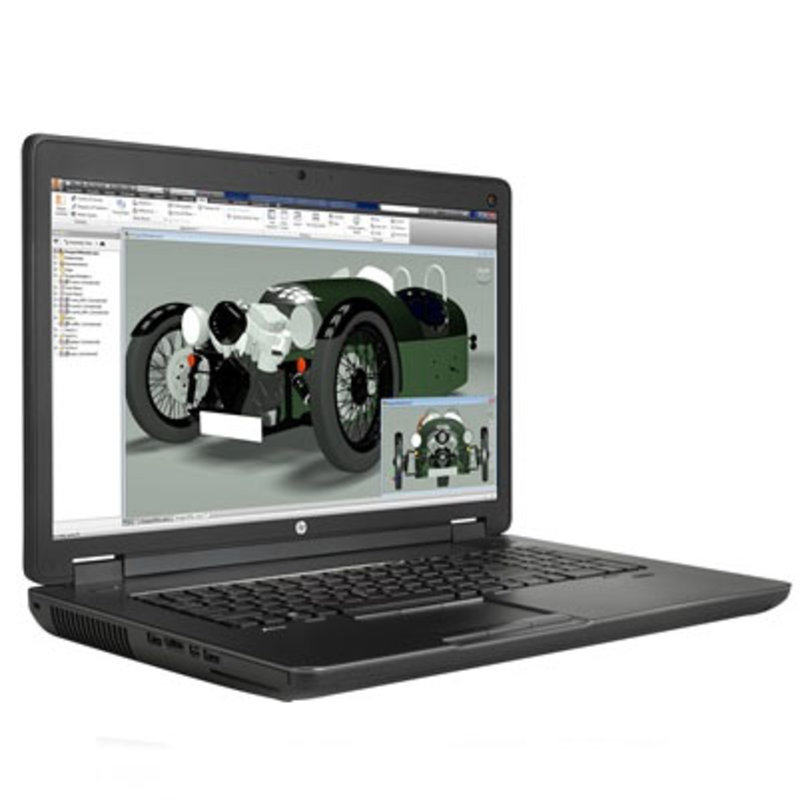 hp笔记本电脑8770wzbook17g1g217寸四核独游戏图形设计工作站笔记本