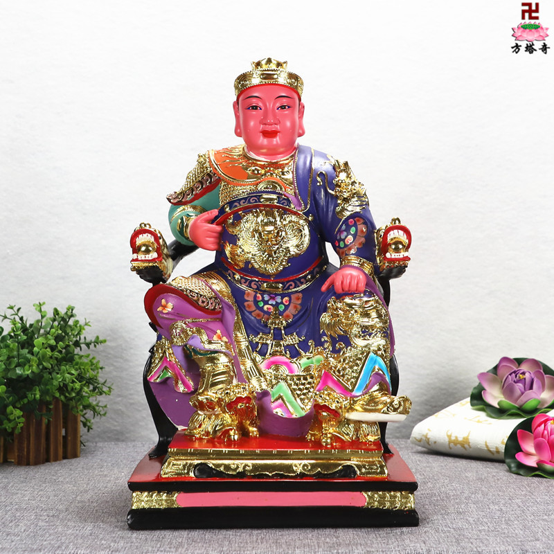 王爷吴王神像佛堂朱王爷池王中式多款王吴王李王范装饰摆件