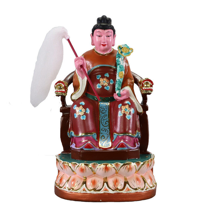 金母像中式10寸敦煌瑶池西王西王母娘娘桌面佛堂摆件