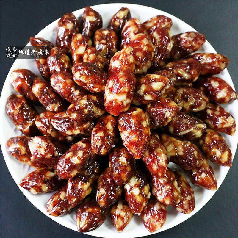 矮仔祥豉油肠 特级手工酱油香广式腊肠 煲仔饭酱香味浓甜味肠500g