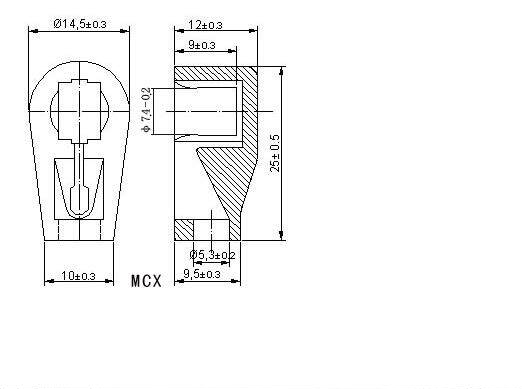 全新镀金mcxg管帽陶瓷屏蔽适用于6j16p13p6z18电子管