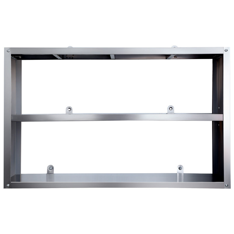 不锈钢厨房置物架挂墙吊架微波微波炉炉架壁挂式收纳置物架