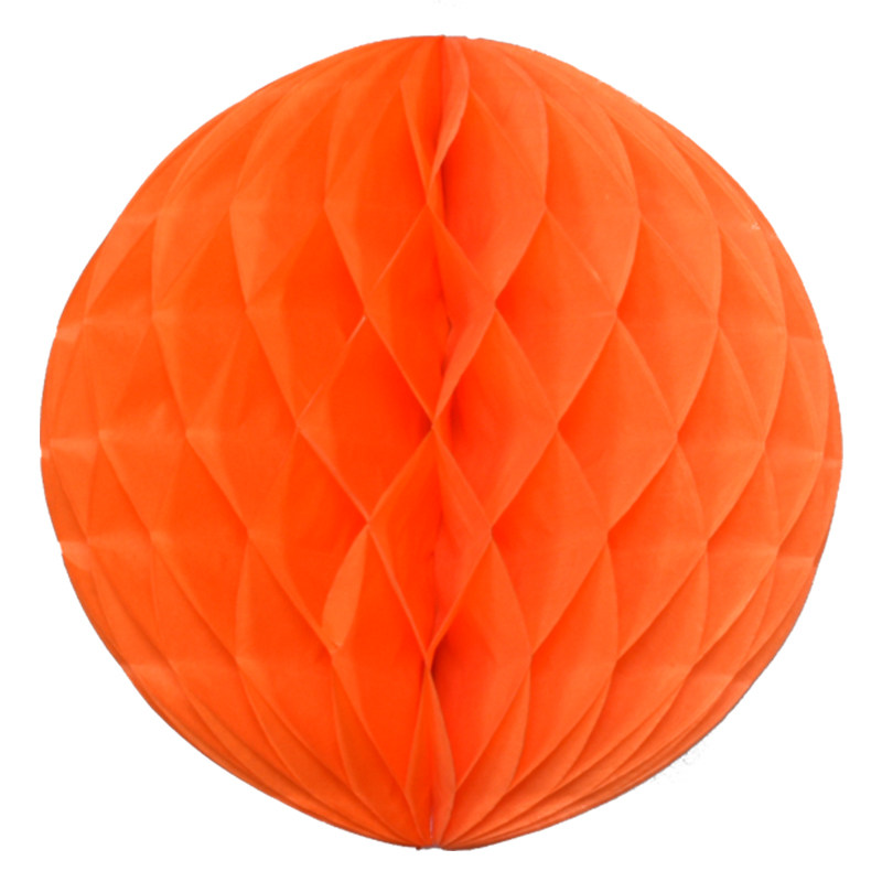 万圣节饰品装饰用品幼儿园场景布置道具蜂窝球纸灯笼其它