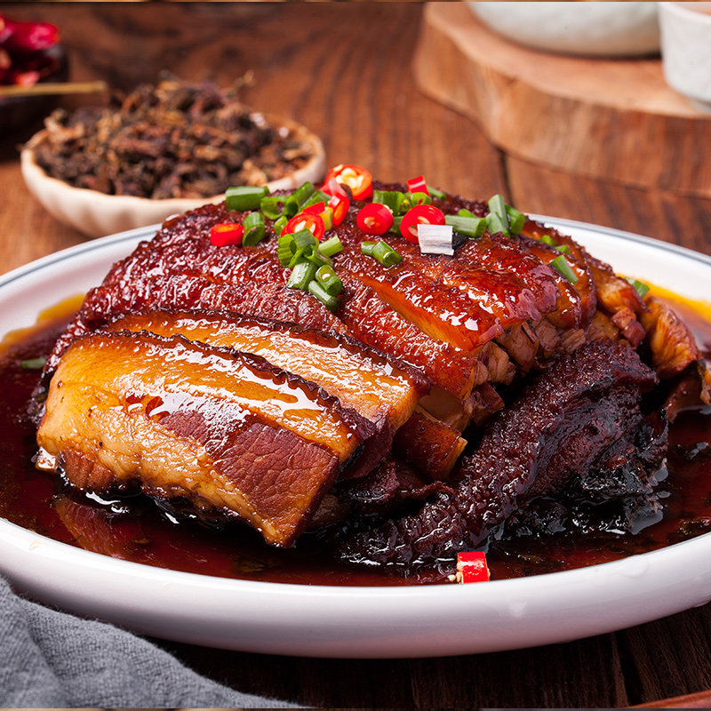 湖南梅菜扣肉虎皮碗装酒店饭店餐饮特色半成品其它