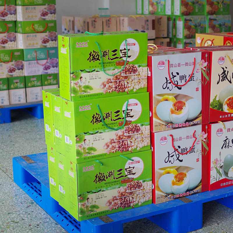 微山湖特产微湖三宝野生莲子菱米芡实鸡头杂粮杂粮组合