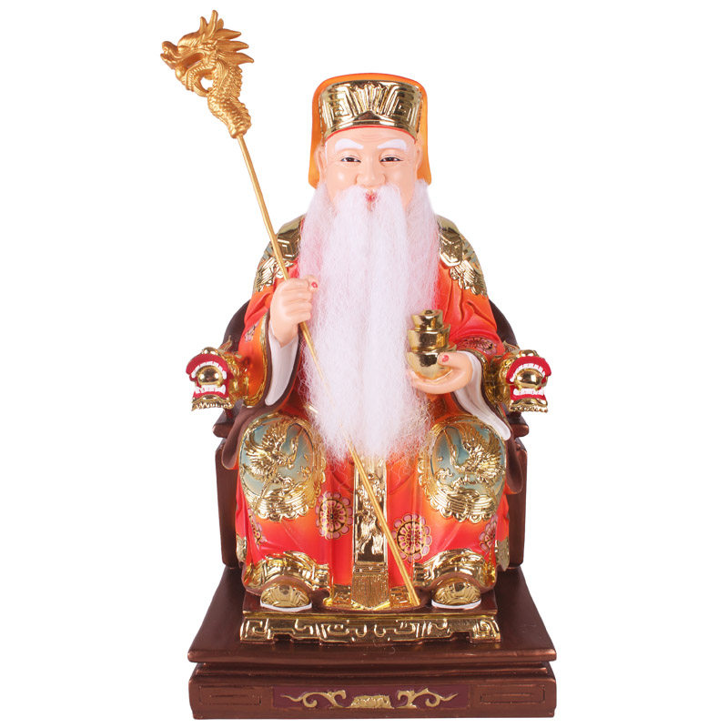 道教树脂正神福德伯公公大24寸土地神像其他特色工艺品