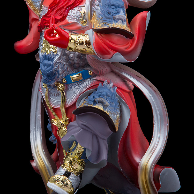 王天君天君树脂神像12-26寸王灵官元帅护法火部天降装饰摆件