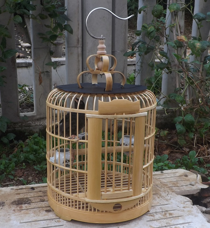 鸟笼包邮毛竹笼竹笼竹编竹制八哥画眉鸟鹦鹉鹩哥笼子