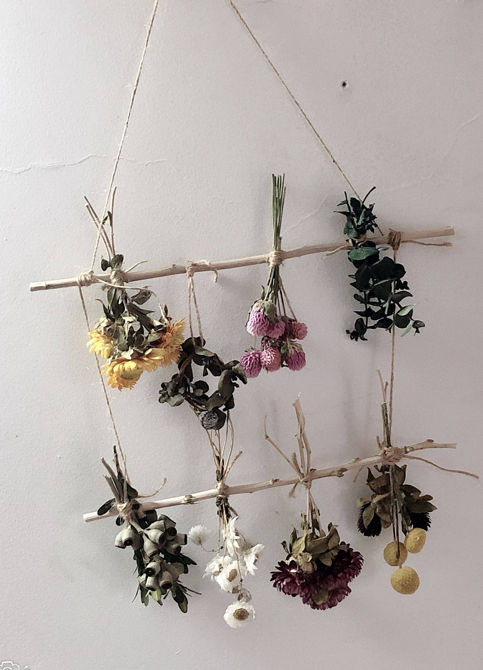 干花挂饰小物原野diy素材吊挂花束家居装饰倒挂干花