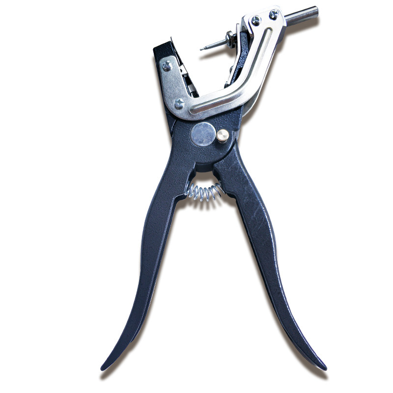 耳标号牌自动回弹耳标钳垂直耳号钳耳标钳子打孔钳牛羊猪用打耳洞