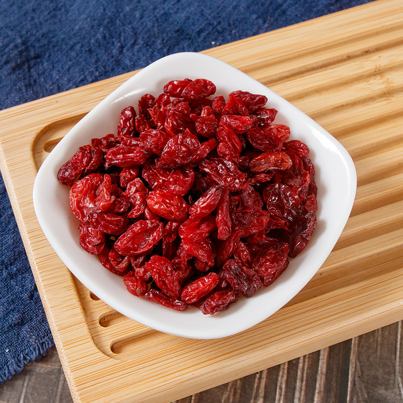 萸肉山茱萸干山庾肉山中药材非同同仁堂3发500g山茱萸