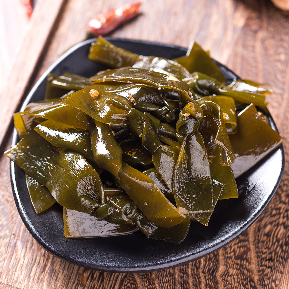 湖湘105g下饭辣即海鲜休闲脆丝泡椒酸辣香辣海带零食