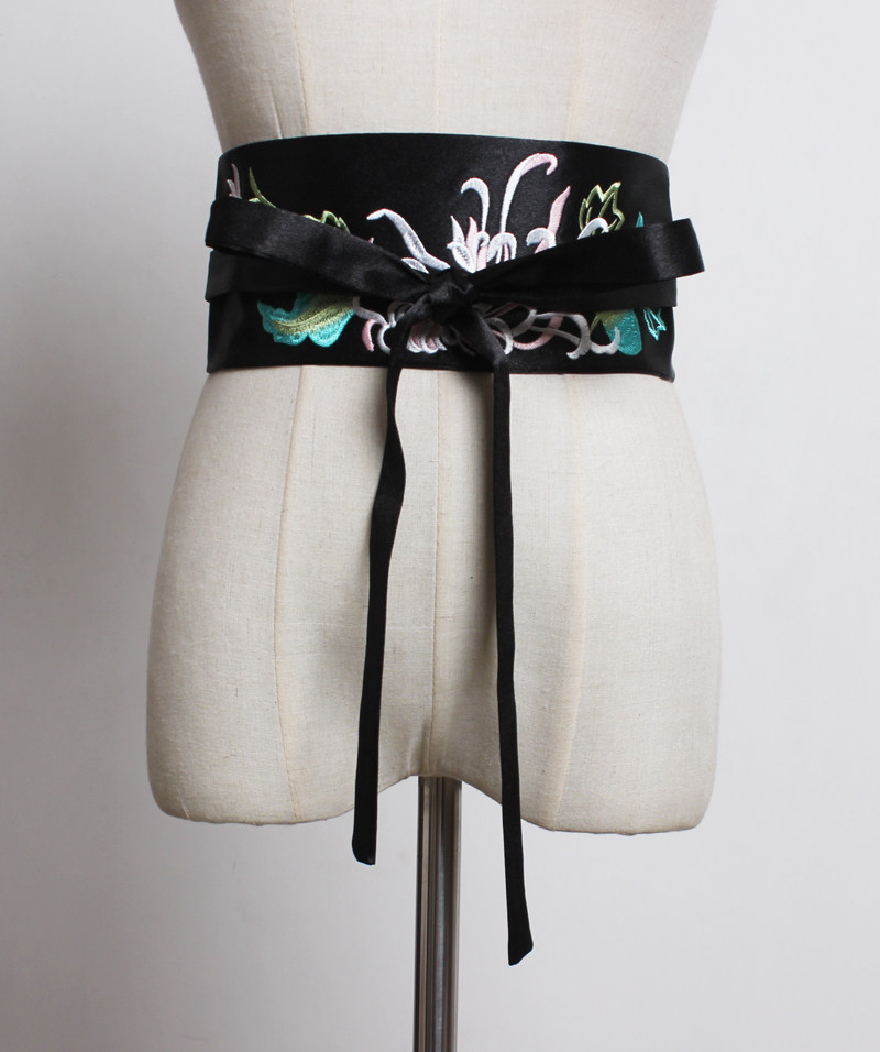 汉服刺绣服装配饰古装古风女式腰封腰带