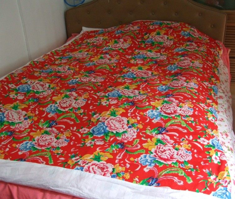 被罩东北北大花被被套老式花布古典龙凤吉祥图案被套