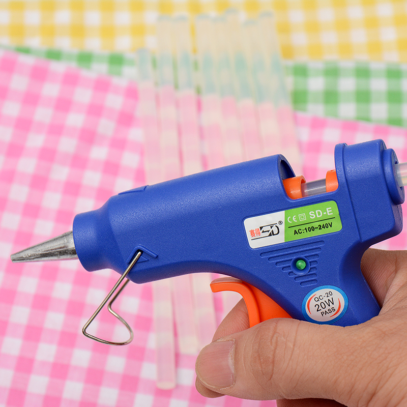 20w工具家工具diy布贴胸针头饰手工热熔胶做手热熔胶枪