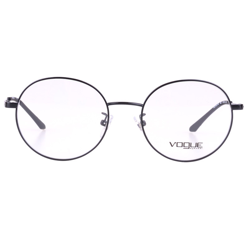 沃格休闲时尚近视眼镜框眼镜架vo4075d黑色框架金属眼镜架