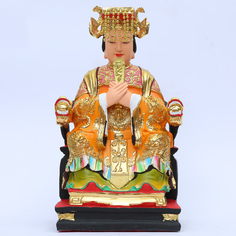 妈祖娘娘树脂佛像天上圣母天后天妃神像家用摆件