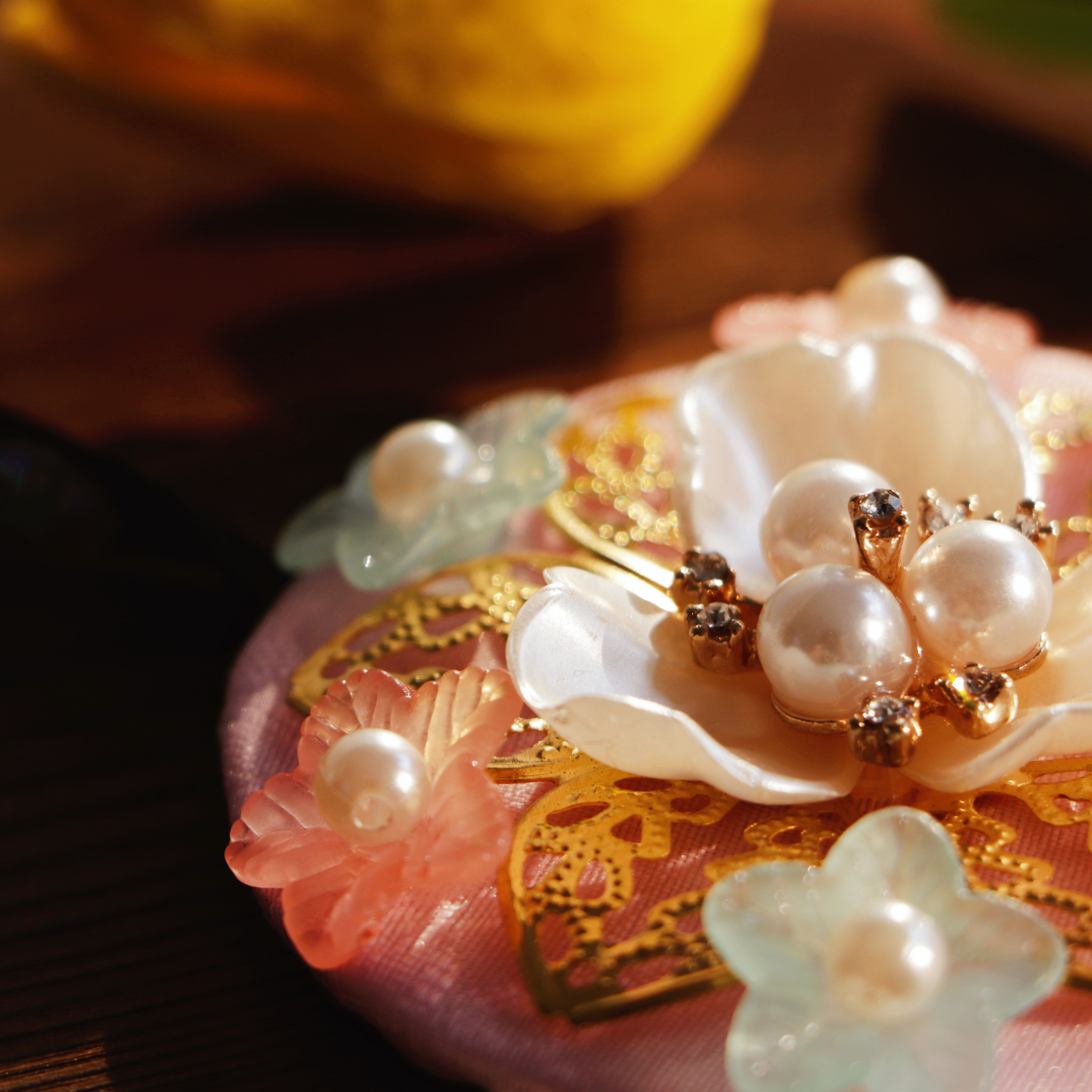 韩国发饰朝鲜族传统民族头饰韩服表演配件发箍发发饰