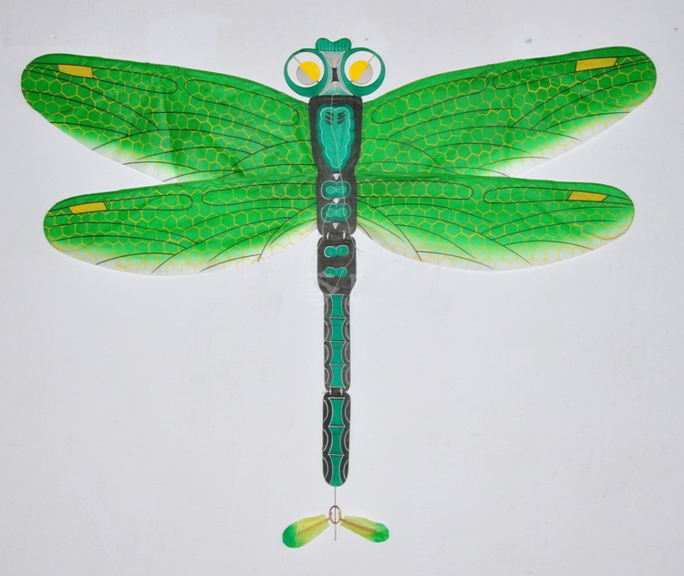 包邮潍坊杨家埠手工扎制工艺礼品成人3d立体蜻蜓风筝