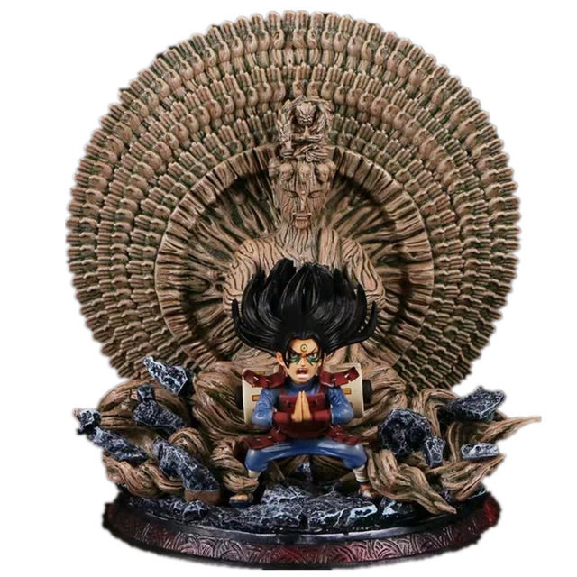 千手火影忍者之神gk初代柱间仙法木遁真数手办毛绒