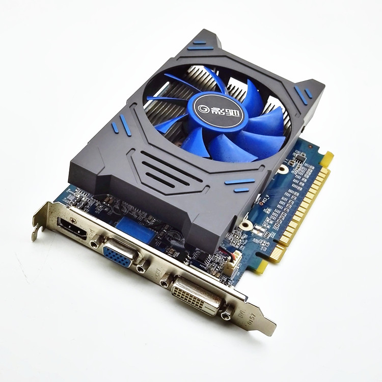 拆机清仓影驰gt730显卡1g台式电脑亮机半高独立显卡