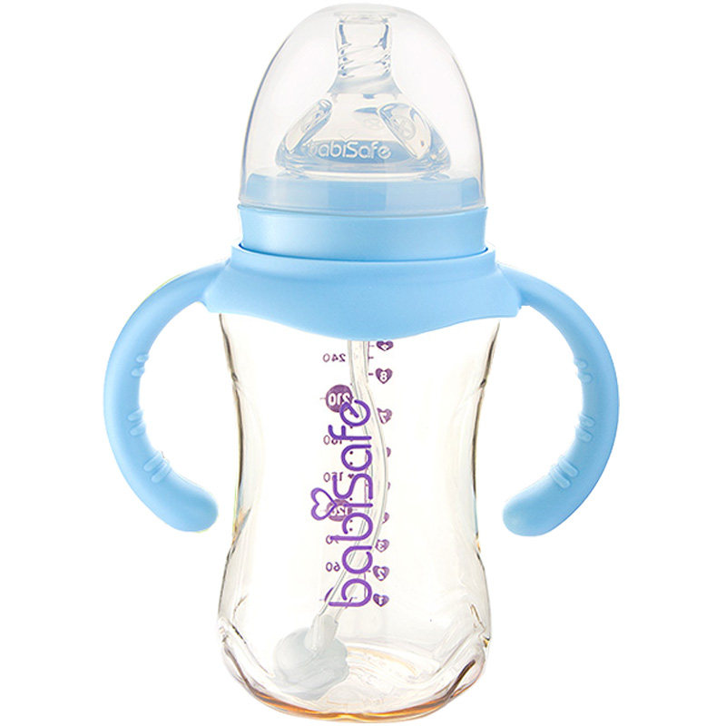 奶瓶安儿欣宝宝婴儿宽口口径ppsu防摔胀气耐摔奶瓶