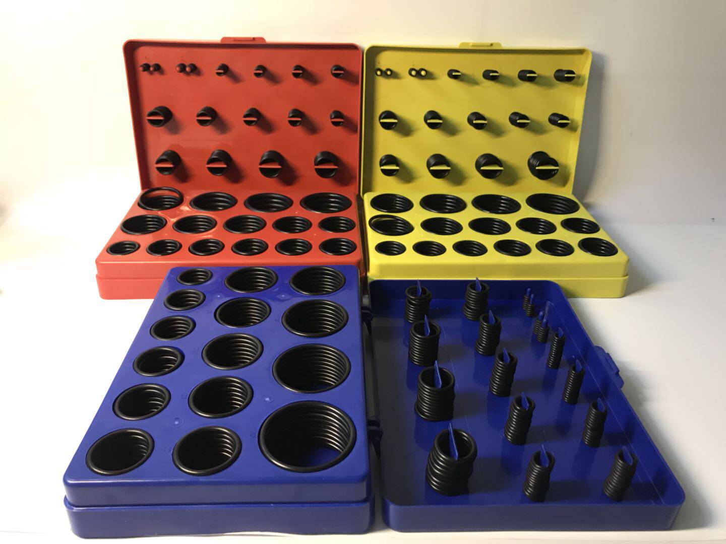 农用车收割机o型圈胶圈橡胶密封圈耐高温硅胶修理盒组合套装