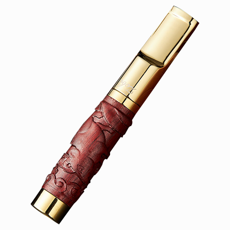 zobo正牌檀木烟嘴男女女士粗中三用型过滤器香烟烟嘴