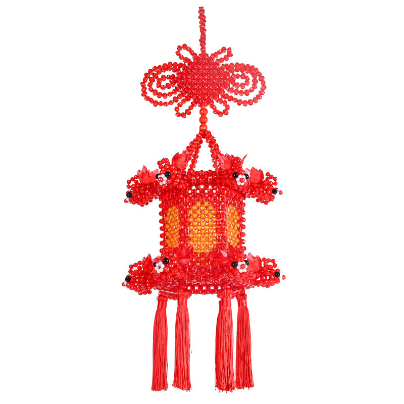 手工串珠diy制作节日宫灯挂件材料包散珠子其他diy饰品配件