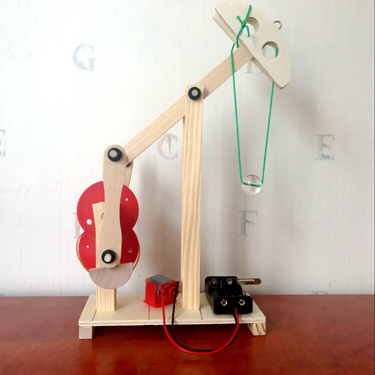 磕头抽油机中小学科技制作小发明diy手工材料科学实验科学实验