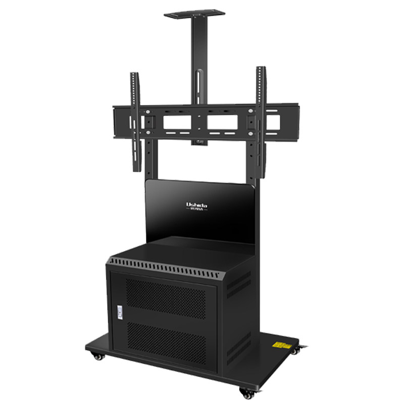 液晶电视移动挂架推车机柜86寸触摸显示屏一体机支架电视机架