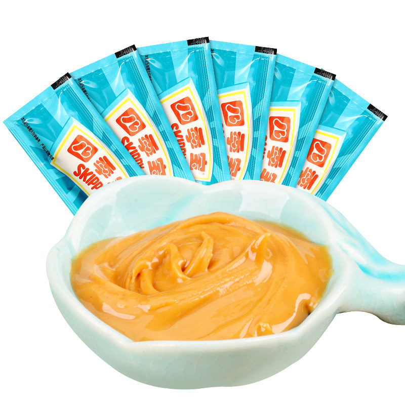 四季宝柔柔滑花生酱18g小包袋装三明治面包涂抹酱类调料