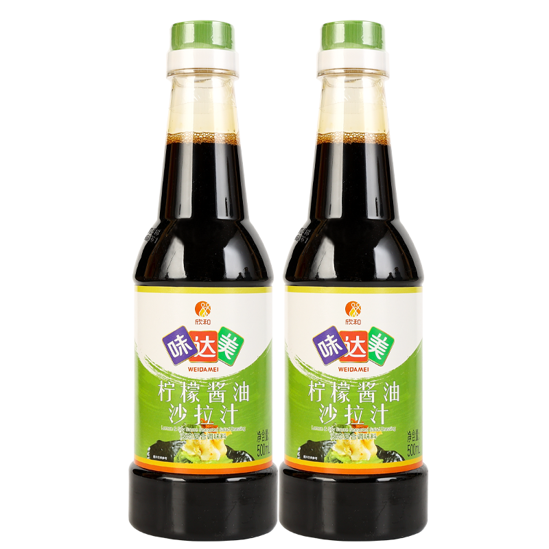 [欣和味达美柠檬酱油500ml*沙拉汁]-沙拉/千岛/蛋黄酱好货推荐-轻舟网