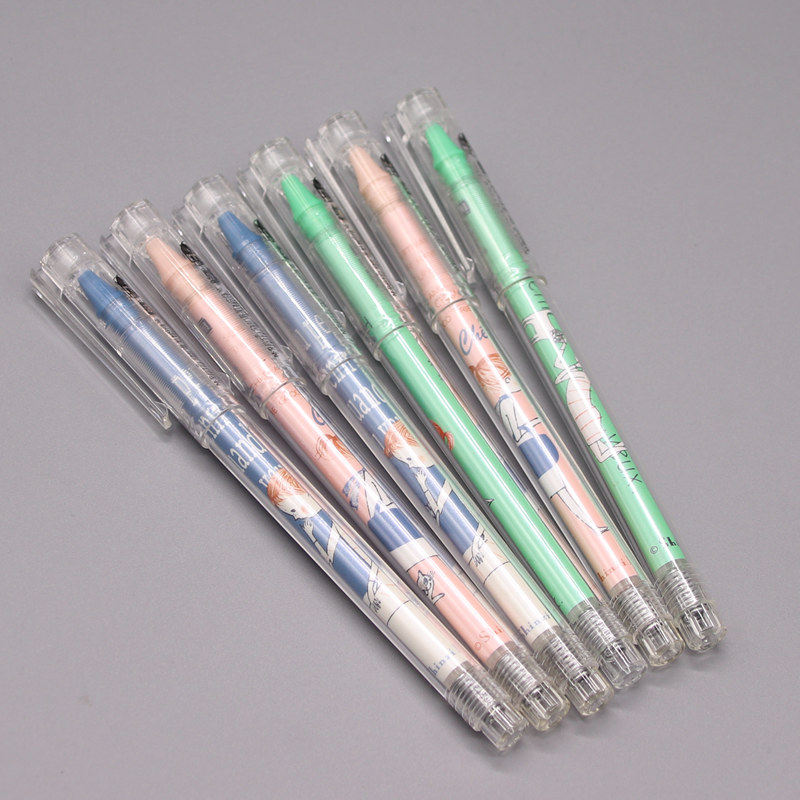 晨光文具cheri中性笔3倍大容量0.5笔芯全针管水笔小清新水笔b7102