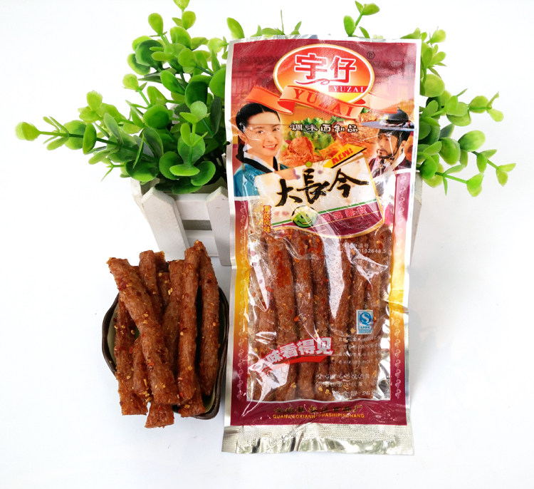 宇仔大长今辣条22g*60袋8090后童年怀旧麻辣面筋宿舍网红零食小吃